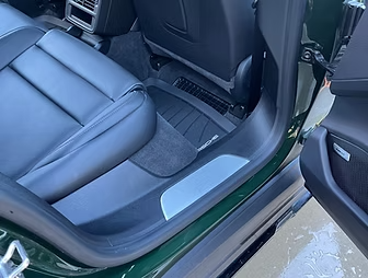 Interieurdetail van premium detailbehandeling